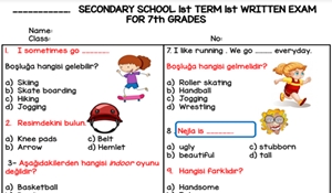 Ortaokul İngilizce